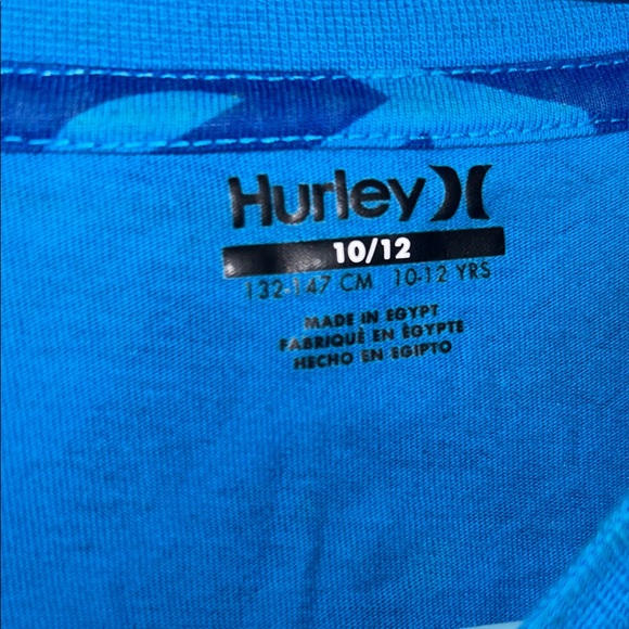 Hurley Blue Graphic Tee - Picture 2 of 3